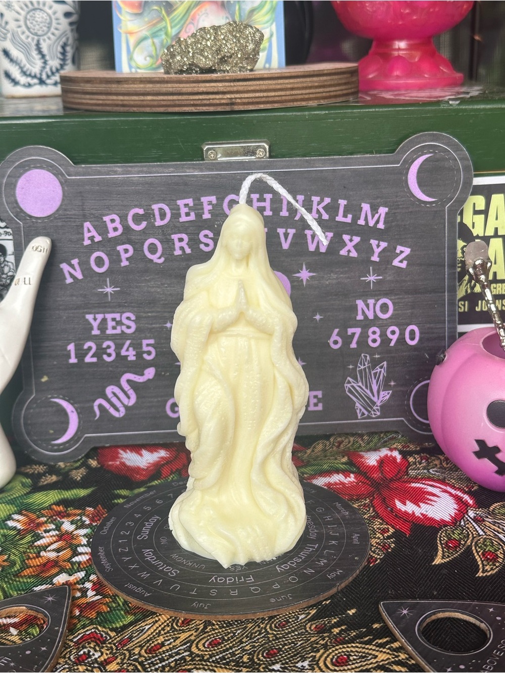 Sacred Mother Virgin Mary Prayer Candle